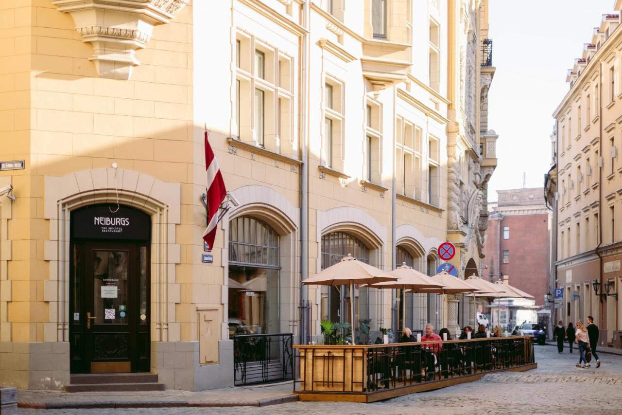 Neiburgs Hotel Riga Exterior photo